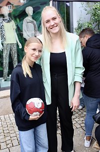 Empfang der Europacup-Siegerinnen in Bad Langensalza