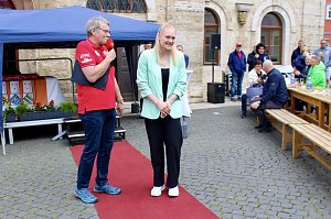 Empfang der Europacup-Siegerinnen in Bad Langensalza
