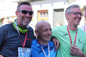 Siegerehrung nach dem Lauf