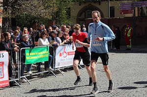 Siegerehrung nach dem Lauf