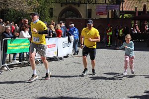 Siegerehrung nach dem Lauf