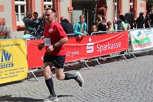 Siegerehrung nach dem Lauf