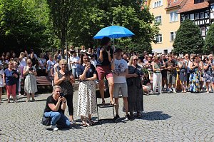 Eichenkranzes mit 69 Abiturienten