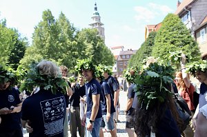Eichenkranzes mit 69 Abiturienten