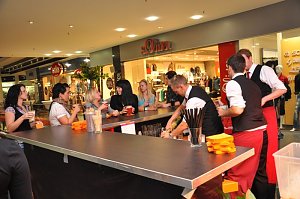 Geburtstagsfeier in der Galerie
