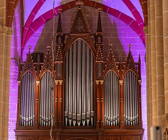 Sauerorgel in der Marienkirche in M&uuml;hlhausen (Foto: C.Habel)