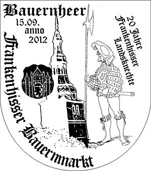 Bauernheer zieht durch Stadt (Foto: Stadt Bad Frankenhausen)