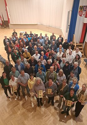 W&uuml;rdigung des Ehrenamtes im Barbaraheim (Foto: Pressestelle Landratsamt)