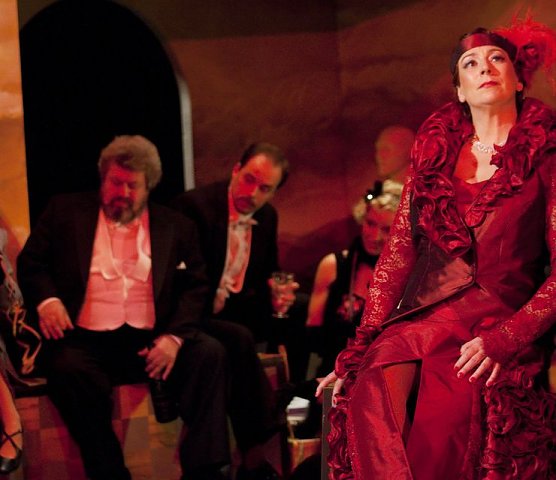 Die Gr&auml;fin gibt sich die Ehre (Foto: R. Obst)