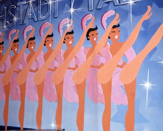 Dekoration zum B&uuml;hnenball (Foto: B. Susemihl)