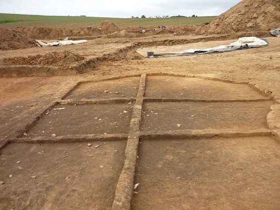 Grabungsfeld (Foto: Dr. Walter)