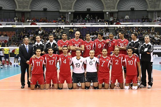 Volleyball-Nationalmannschaft Ägypten (Foto: privat) Volleyball-Nationalmannschaft Ägypten (Foto: privat)
