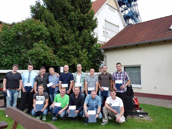 Neue Bergbautechnologen (Foto: Karl-Heinz Herrmann) Neue Bergbautechnologen (Foto: Karl-Heinz Herrmann)