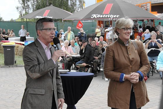 Minister zu Besuch (Foto: nnz)