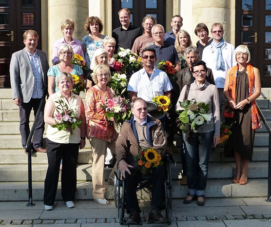 Jubilare geehrt (Foto: B. Susemihl)