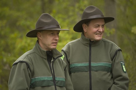 Ranger sind als kompetente Ansprechpartner im Nationalpark Hainich sehr gefragt. (Foto: Foto: Thomas Stephan)