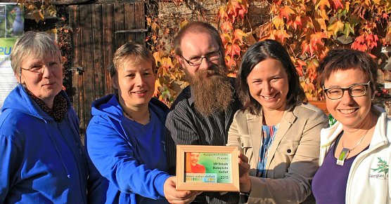 Auszeichnung (Foto: Nabu Th&uuml;ringen)