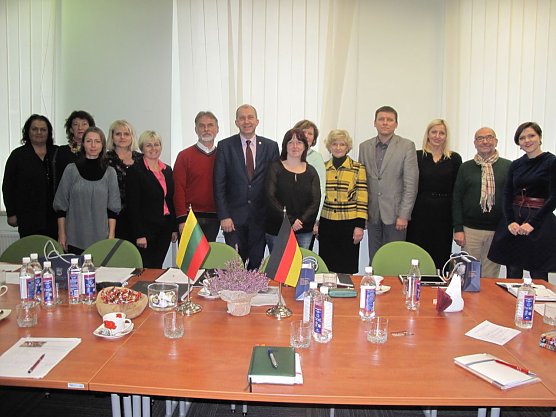 Es war ein erfolgreicher Erfahrungsaustausch, der den Partnerschaftsvertrag wieder mit Leben erf&uuml;llte. (Foto: Foto: Landratsamt)