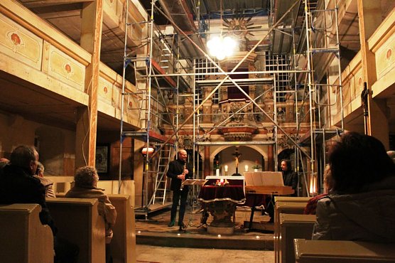 Ein Konzert mit Orgel, Saxophon und Klarinette war in der St. Petri Kirche in Aschara zu erleben. (Foto: Foto: privat)