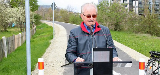 Unstrut-Werra-Radweg &uuml;bergeben (Foto: Karl-Heinz Herrmann)