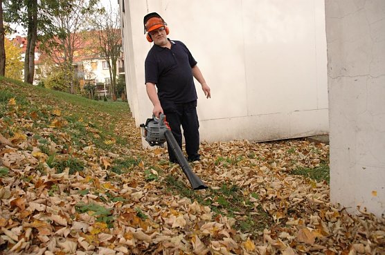 Arbeitsschutz auch bei der Garten- und Hausarbeit (Foto: T&Uuml;V Th&uuml;ringen)
