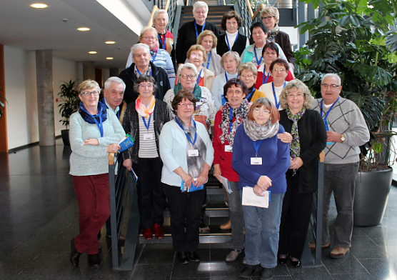 Zu Besuch im Landtag (Foto: privat)