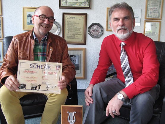 Unterst&uuml;tzung f&uuml;r den Tag der Stimmen von Landrat Harald Zanker (Foto: Pressestelle Landratsamt Unstrut-Hainich-Kreis)