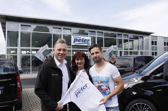 Werbung f&uuml;r Ohmrathon (Foto: Heidi Fischer)