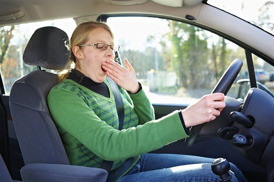 M&uuml;digkeit am Steuer (Foto: DVR)