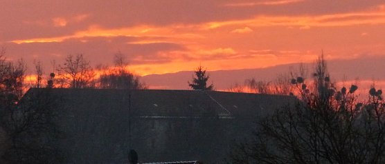 Am Morgen &uuml;ber Nordhausen (Foto: nnz)