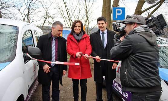 Mit Elektroantrieb zum Kyffh&auml;userdenkmal (Foto: Karl-Heinz Herrmann)