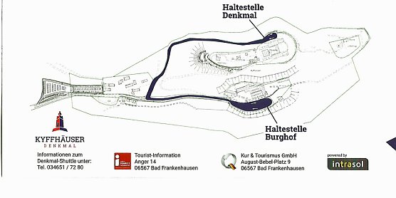 Mit Elektroantrieb zum Kyffh&auml;userdenkmal (Foto: Kur GmbH)