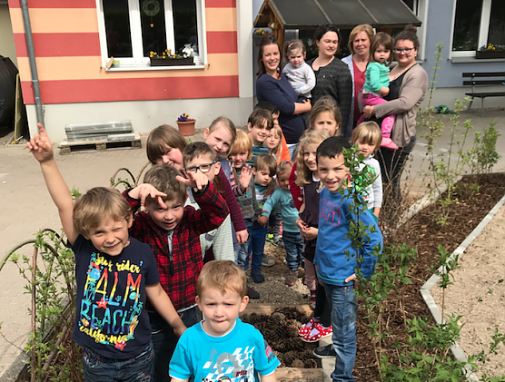 Kindertagesst&auml;tte "Sandh&auml;schen" in G&ouml;rmar (Foto: Pressestelle Landratsamt Unstrut-Hainich-Kreis)
