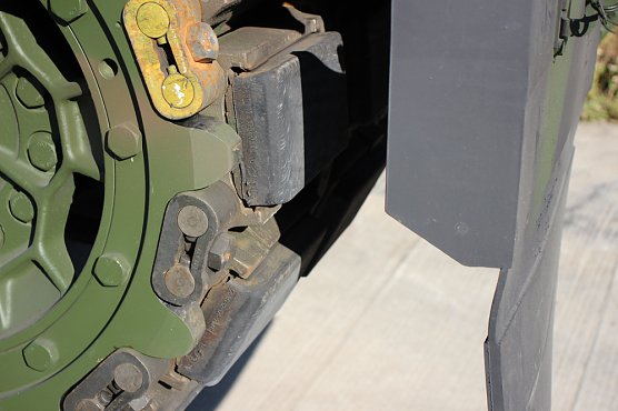 Panzer in Richtung Litauen verladen (Foto: Karl-Heinz Herrmann)