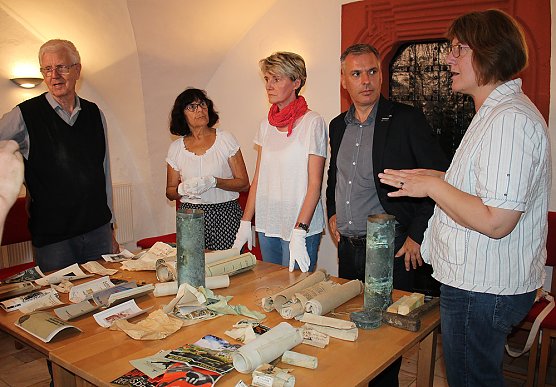 Historische Dokumente bis ins 15. Jahrhundert gefunden (Foto: Karl-Heinz Herrmann)