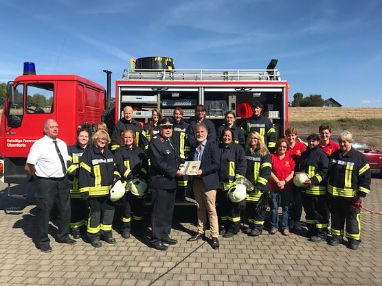 Unterst&uuml;tzung f&uuml;r den Kreisfeuerwehrverband (Foto: Pressestelle Landratsamt Unstrut-Hainich-Kreis)