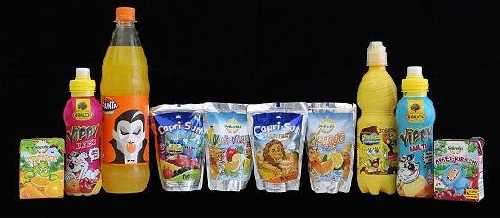 Das sind die zehn zuckrigsten Kindergetr&auml;nke (Foto: foodwatch)