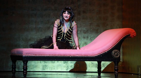 Shira Patchornik als Cleopatra (Foto: Siegfried Duryn)