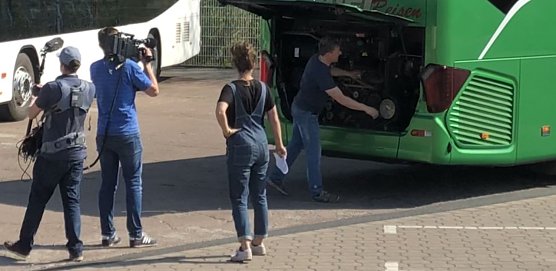 Ein Drehteam wird immer mit dabei sein (Foto: Brauer Reisen)