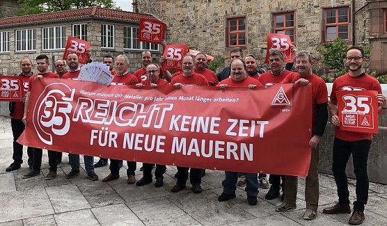 Arbeitszeitangleichung gefordert (Foto: privat/BUND)