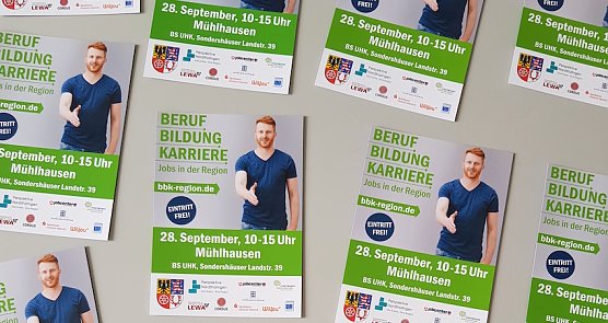 Berufsmesse (Foto: LRA Unstrut-Hainich)