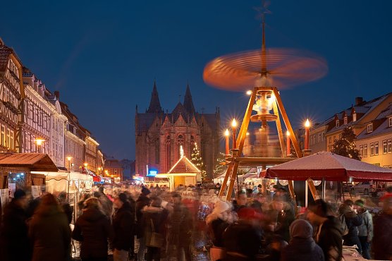 Mühlhäuser Weihnachtsmarkt (Foto: Stadtverwaltung Mühlhausen) Mühlhäuser Weihnachtsmarkt (Foto: Stadtverwaltung Mühlhausen)