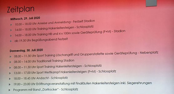 Vorschau auf die Deutschen Feuerwehrmeisterschaften (Foto: Karl-Heinz Herrmann)