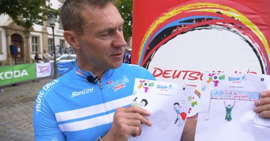 Kreative Kids werden Teil der Deutschland Tour (Foto: &copy;Deutschland Tour)