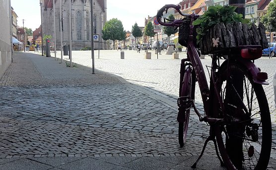 Untermarkt In M&uuml;hlhausen (Foto: Stadt M&uuml;hlhausen)