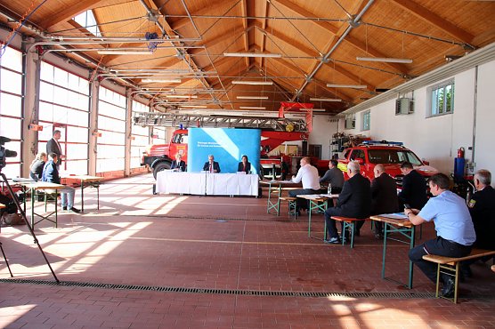 Th&uuml;ringer Jugend wieder mehr von Feuerwehr begeistert (Foto: Karl-Heinz Herrmann)