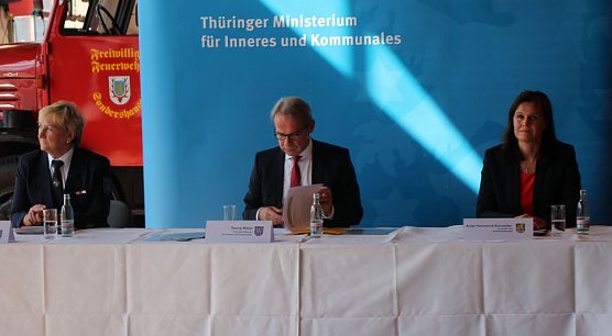 Th&uuml;ringer Jugend wieder mehr von Feuerwehr begeistert (Foto: Karl-Heinz Herrmann)