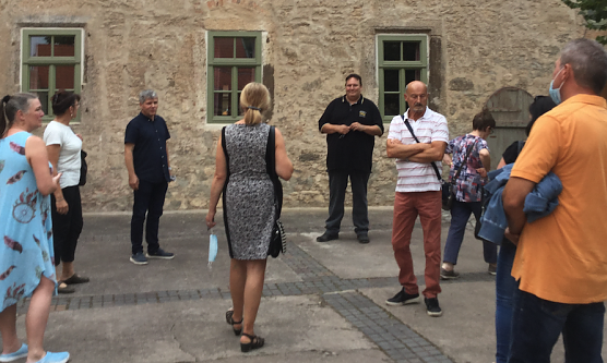G&auml;stef&uuml;hrerschulung zu Besuch in der Jugendherberge Antoniq (Foto: Tourist Information M&uuml;hlhausen)