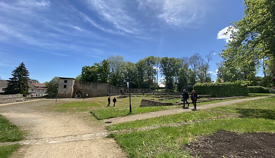 Im Schlosspark Ebeleben - Au&szlig;enstelle der BUGA2021 (Foto: oas)