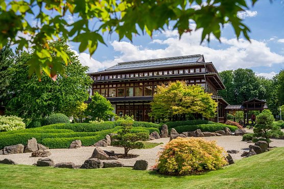 Der Japanische Garten in Bad Langensalza ist ein Au&szlig;enstandort der BUGA 2021 (Foto: BUGA 2021 Erfurt GmbH)